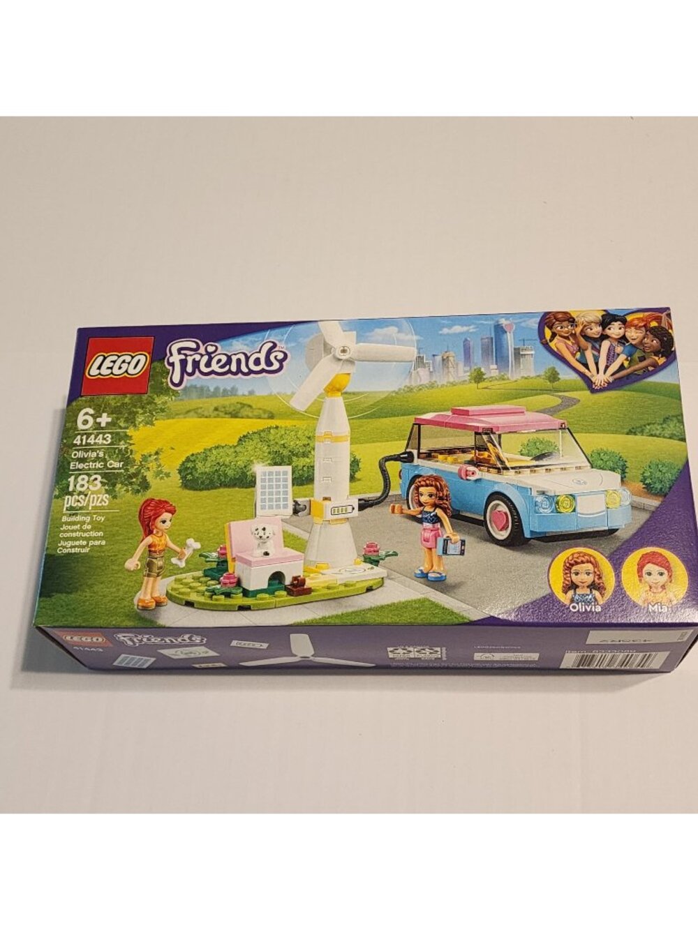LEGO Friends Olivia's electric car 41443 building toys 183 pc 6+ years